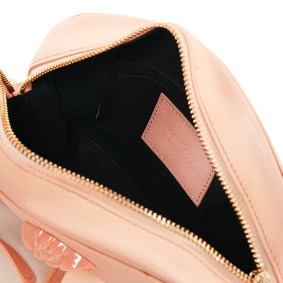 Versace Palazzo Medusa Pink Leather Crossbody Camera Bag - Picture 11 of 12